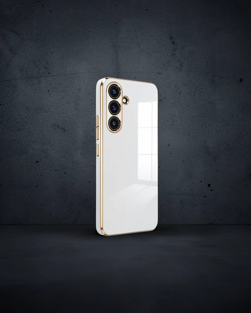 Samsung Galaxy S24 Fe Kılıf Volet Silikon - Beyaz