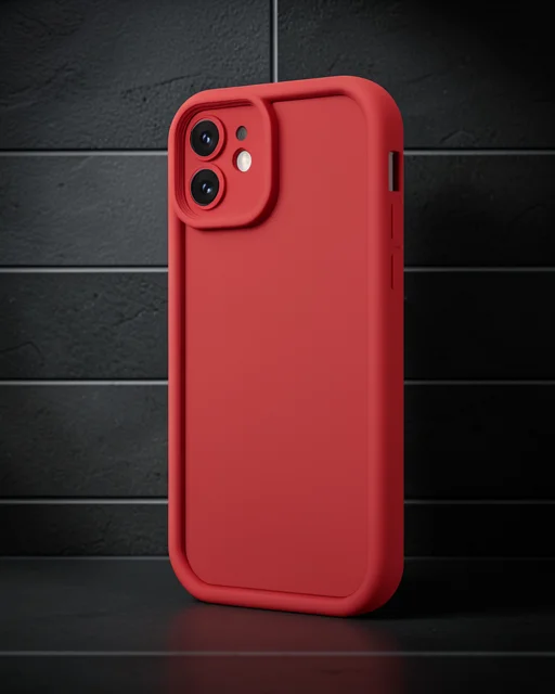 Apple İphone 11 Kılıf Viera Silikon - Kırmızı