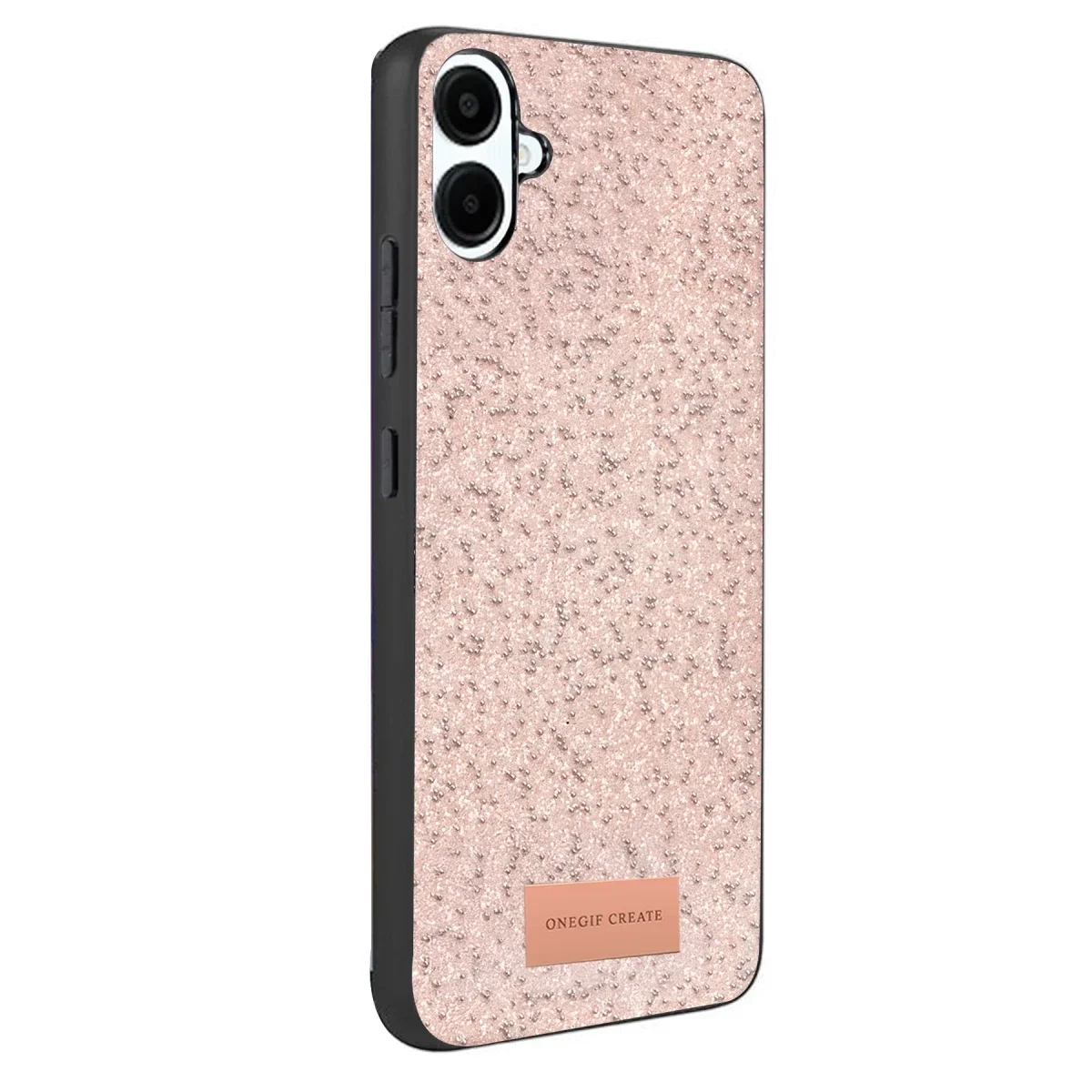 Onegif Samsung Galaxy A07 4G Bright Simli Kapak - Pembe görsel 2