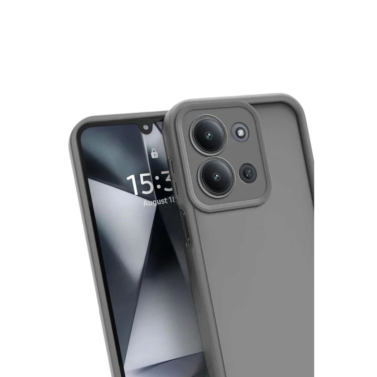 Xiaomi Redmi 15c 4g Viera Silikon - Gri görsel 3