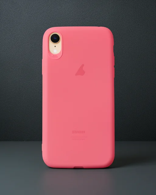 Apple İphone Xr Kılıf First Silikon - Pembe