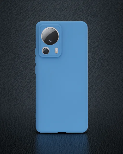 Xiaomi Mi 13 Lite Kılıf Nano İçi Kadife Silikon - Mavi
