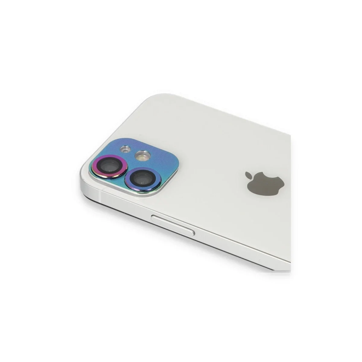 Apple iPhone 11 Pers Alüminyum Kamera Lens - Rainbow görsel 3