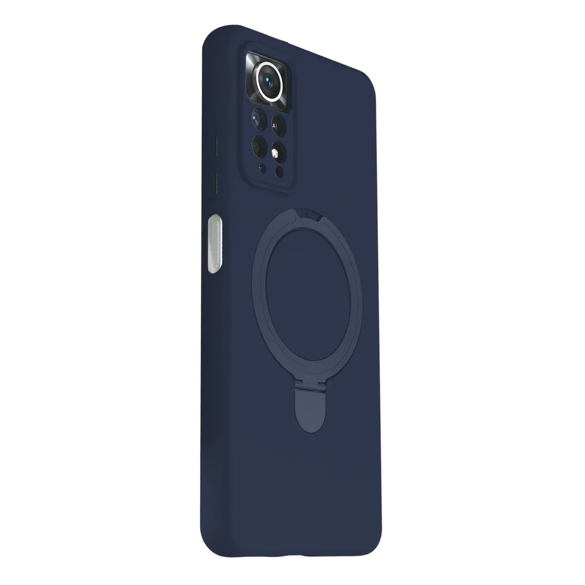 Xiaomi Redmi Note 12 Pro 4G Regal Magsafe Standlı Kapak - Lacivert görsel 3