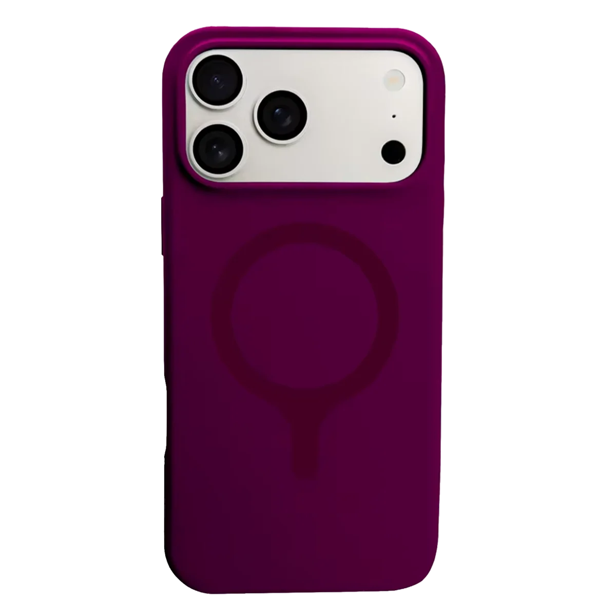 Joko Apple iPhone 18 Pro Max/17 Pro Max Z Silikon Magsafe Kapak - Bordo görsel 4