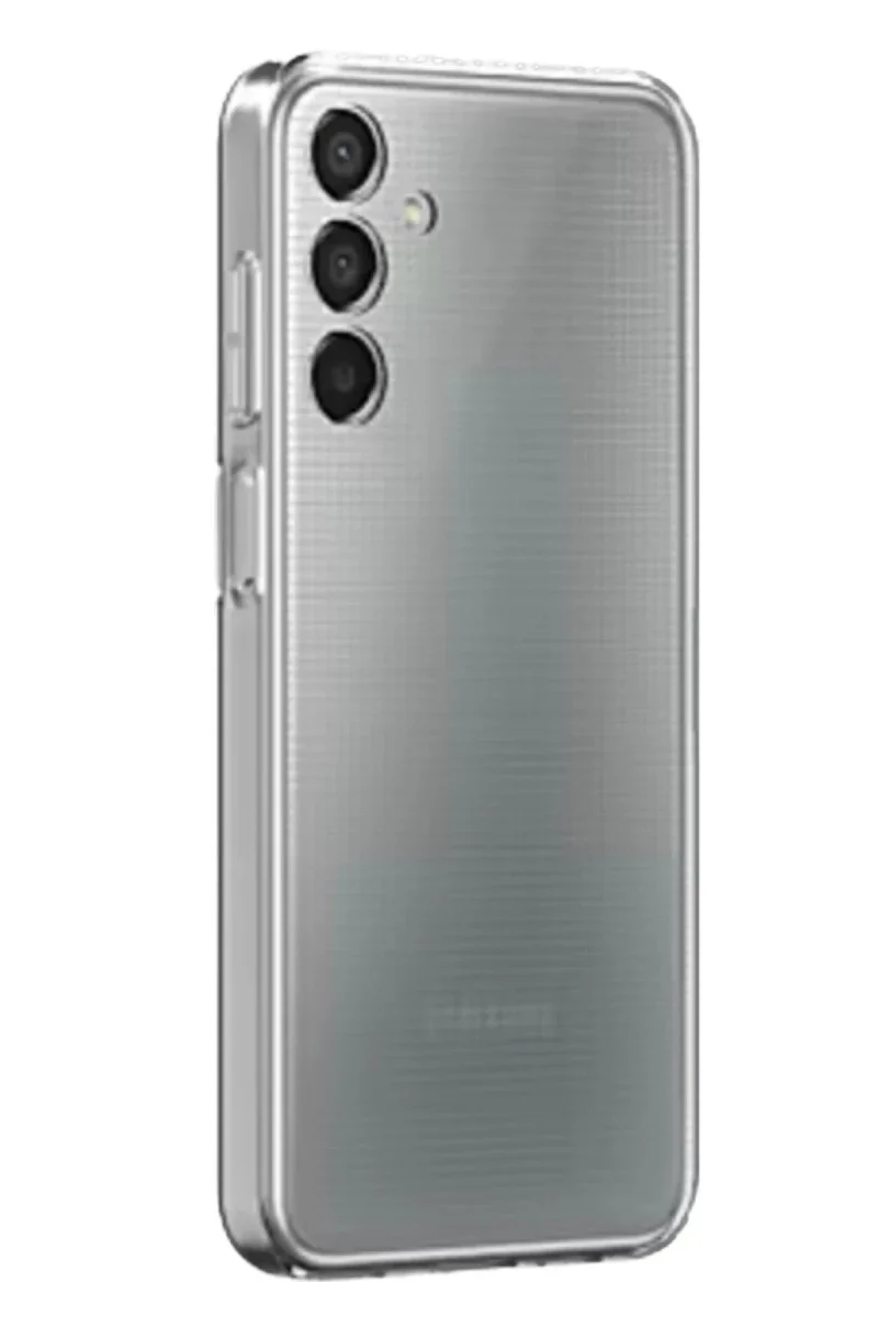 Samsung Galaxy M15 Kılıf Lüx Şeffaf Silikon görsel 2