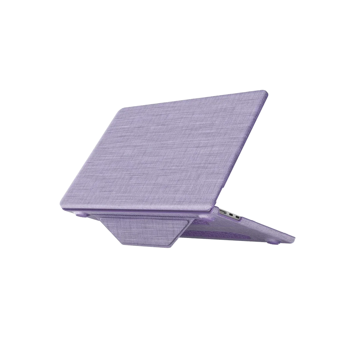 Apple Macbook Air 15 2023 Macbook Kumaş Kapak - Mor