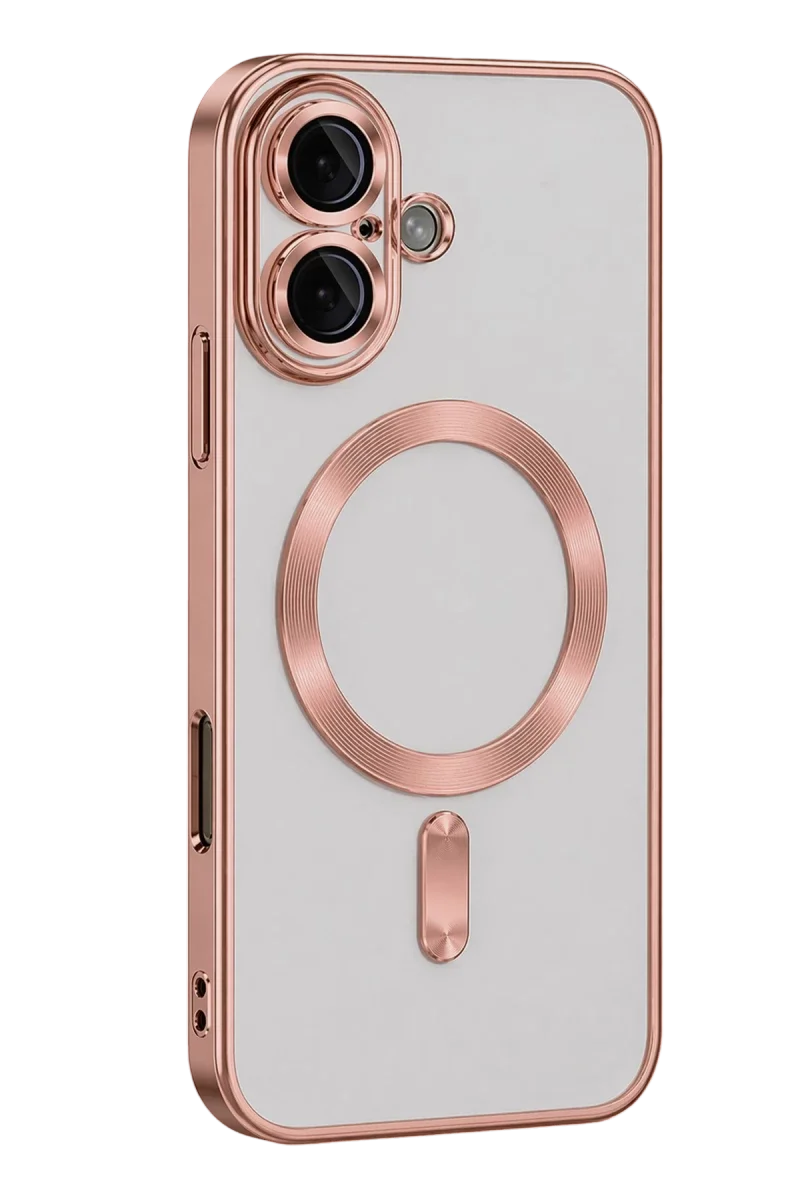 Apple iPhone 16 Kılıf Kross Magneticsafe Kapak - Rose