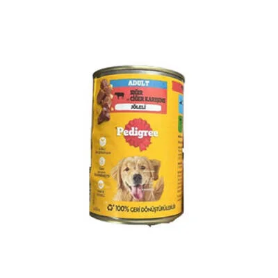 Sığır Etli Yetişkin Köpek Konservesi 6 Adet 400 Gr