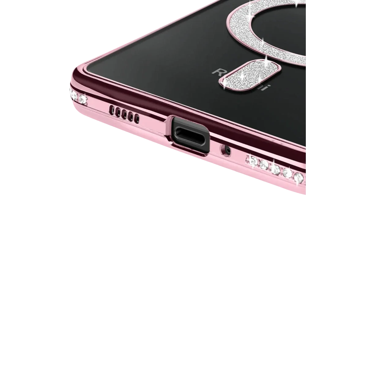 Xiaomi Redmi 14C Joke Simli Magneticsafe Kılıf - Pembe görsel 3