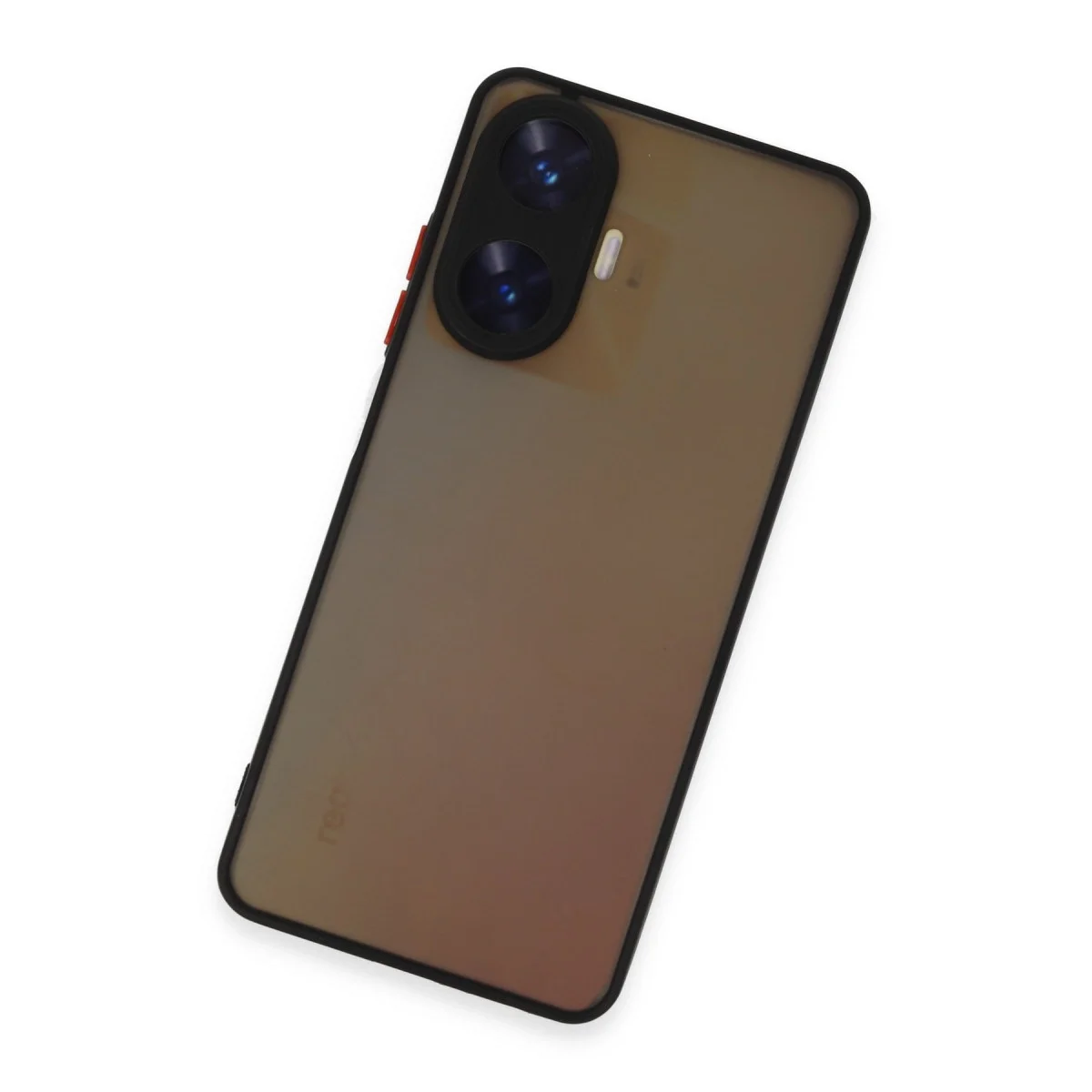 Realme C55 Kılıf Montreal Silikon Kapak - Siyah görsel 3