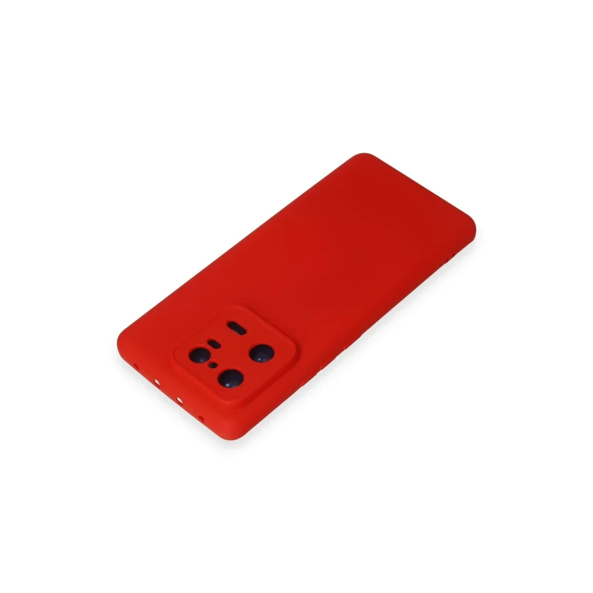 Xiaomi Mi 13 Pro Kılıf Nano içi Kadife Silikon - Kırmızı görsel 3