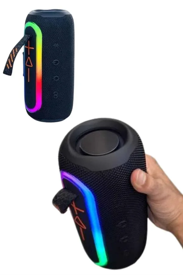 Kablosuz Bluetooth Hoparlör Taşınabilir Çoklu Bağlantılı Özelliği görsel 4