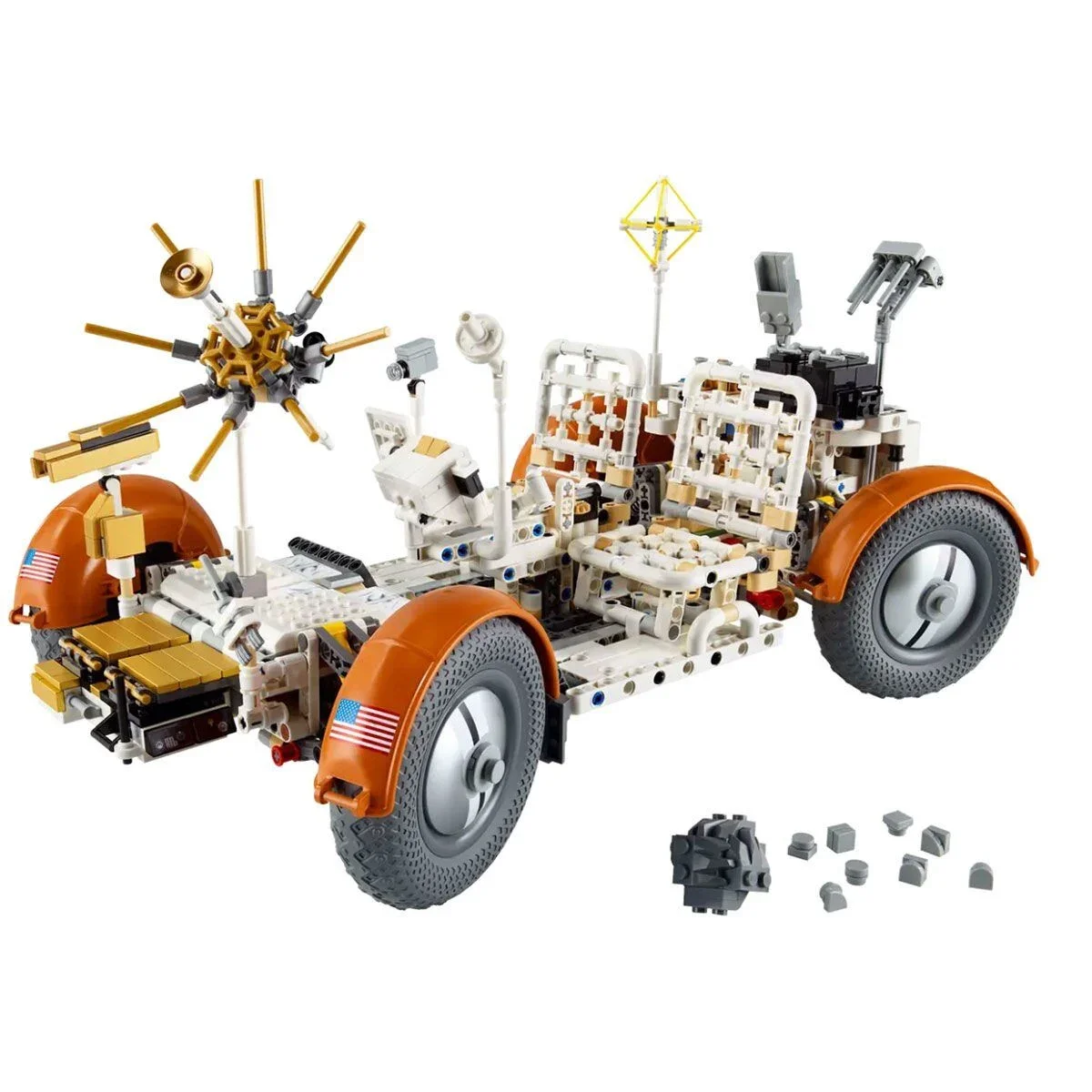42182 Lego Technic NASA Apollo Ay Taşıtı - LRV 1913 parça +18 yaş görsel 2