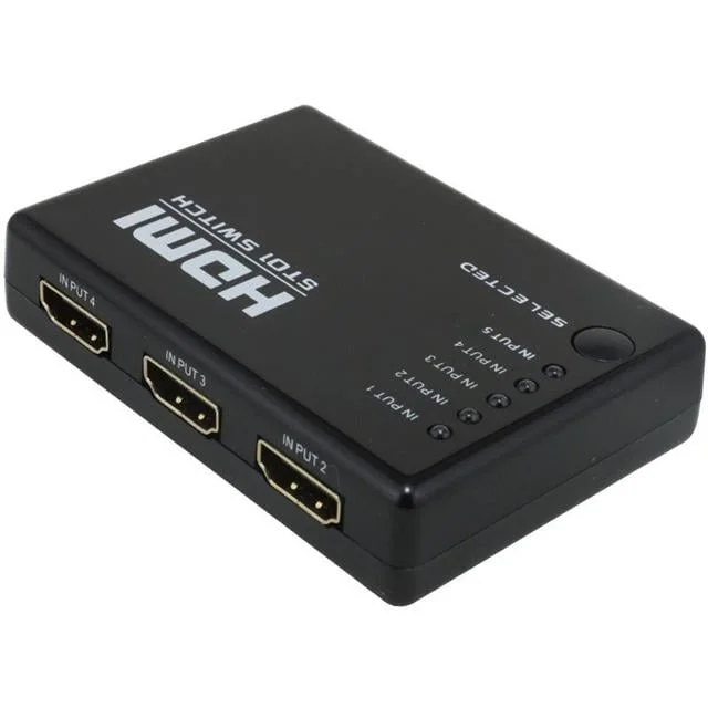 PM-8342 5 Giriş 1 Çıkış HD 2.0 4K@60Hz Switcher Toplayıcı Kumandalı görsel 2