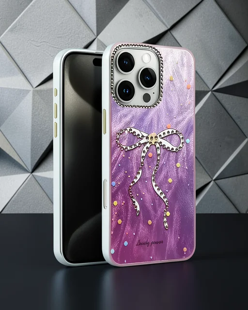 Apple İphone 16 Pro Max Kılıf Blade Aynalı Desenli Kapak - Desen 1