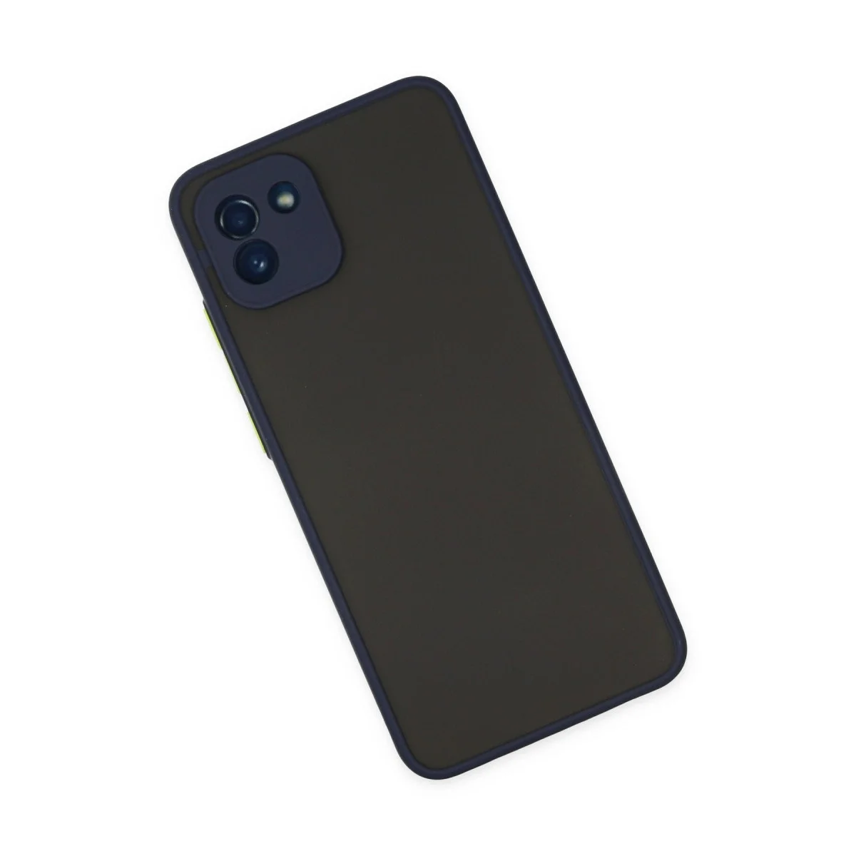 Samsung Galaxy A03 Kılıf Montreal Silikon Kapak - Lacivert görsel 3