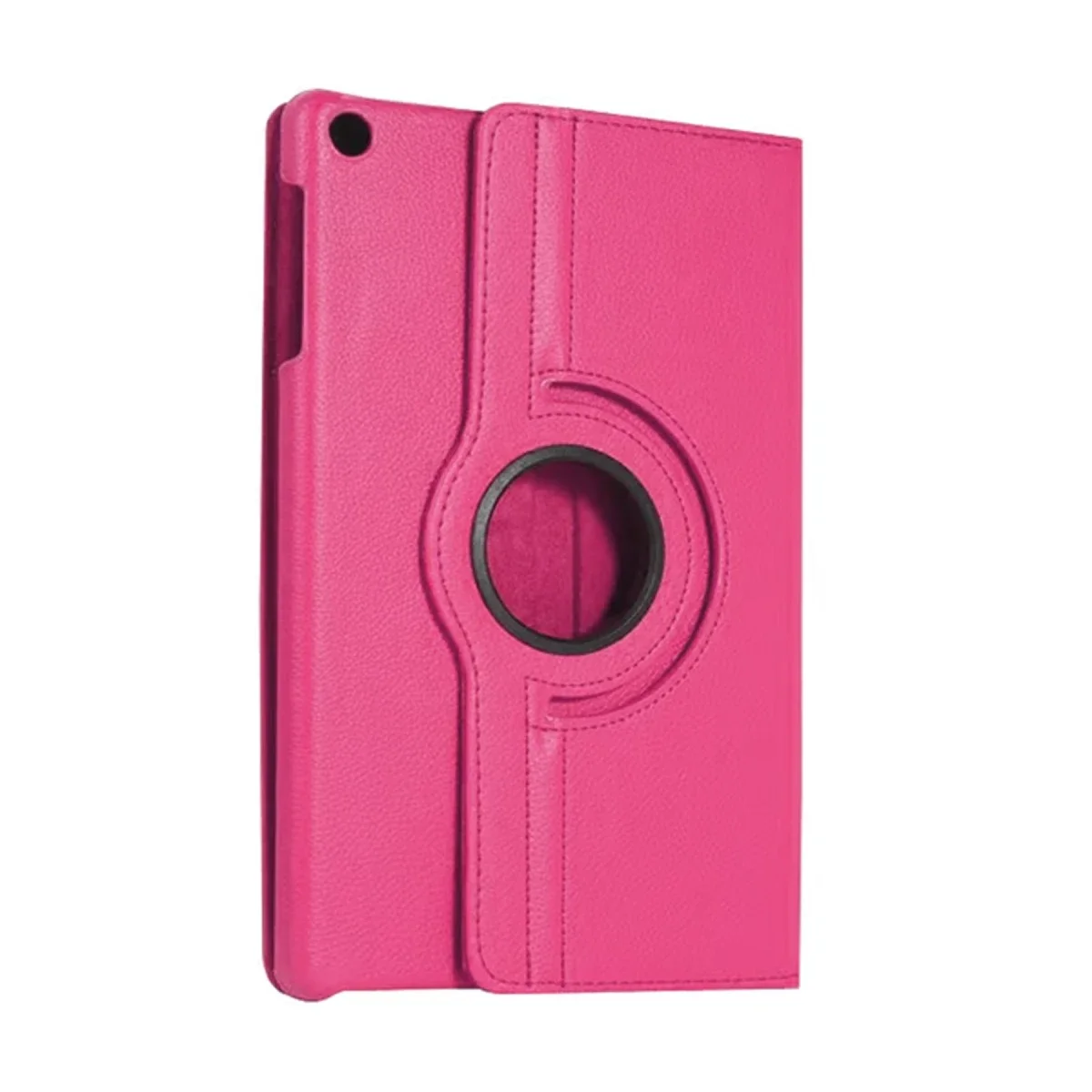 Samsung Galaxy Tab A11 360 Tablet Deri Kılıf - Pembe görsel 2
