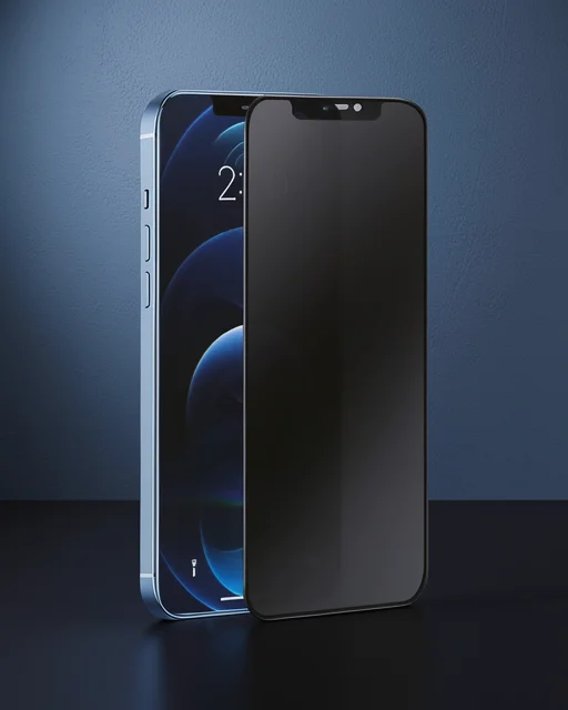 Apple İphone 12 Pro 3d Antistatik Hayalet Cam Ekran Koruyucu
