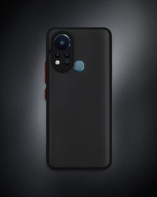 İnfinix Hot 11s Kılıf Montreal Silikon Kapak - Siyah