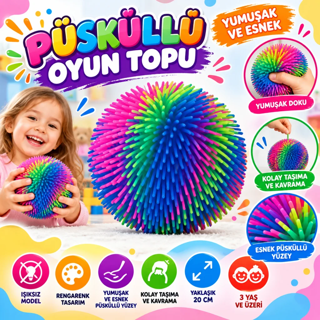 6785 Püsküllü Top Işıksız A63