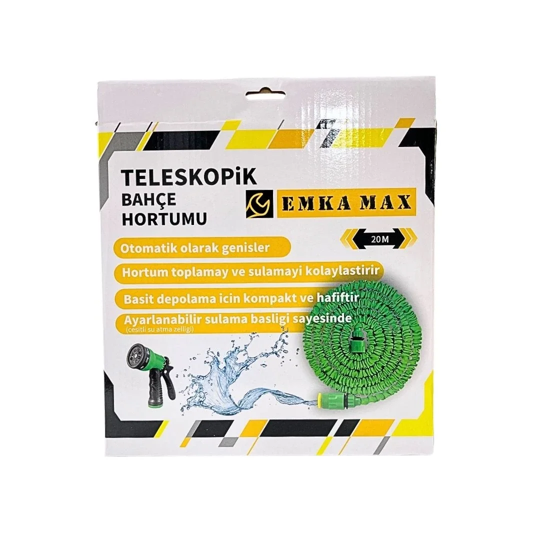 Teleskopik Bahçe Hortumu 20 m görsel 2