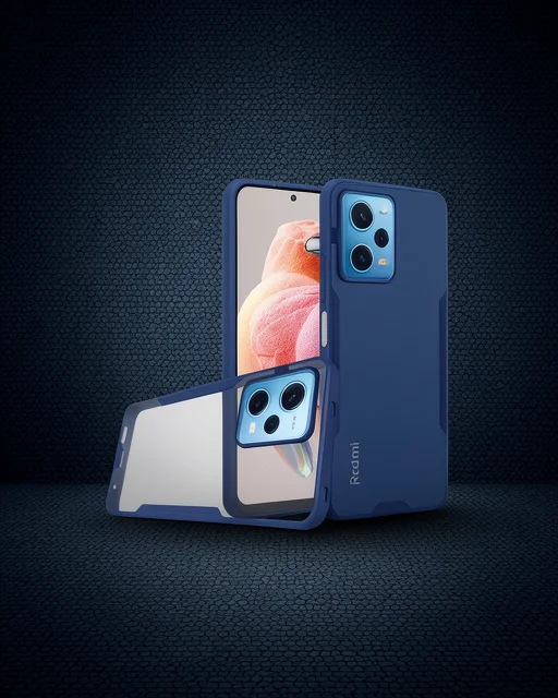 Xiaomi Redmi Note 12 5g Kılıf Platin Silikon - Lacivert