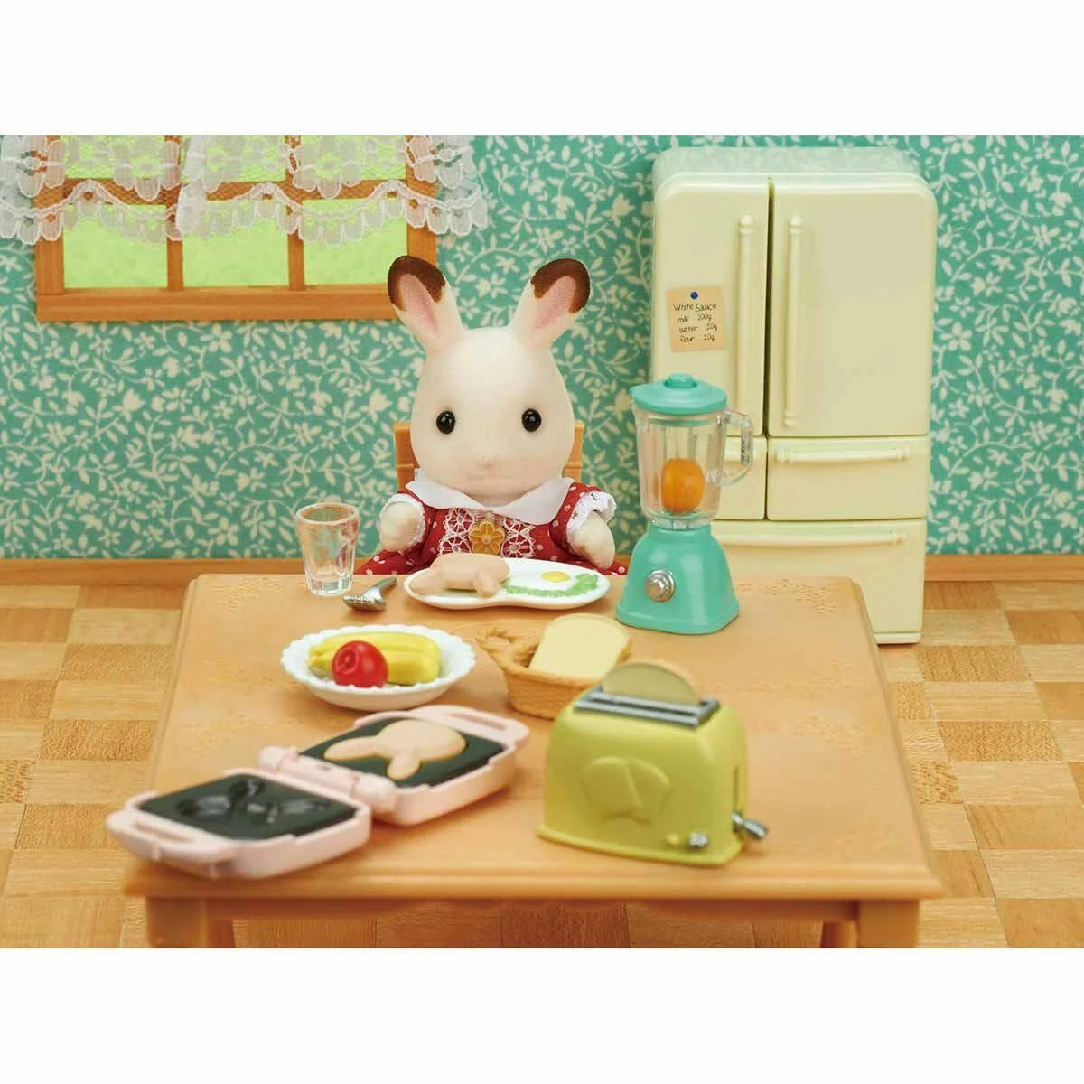 5444 Sylvanian Families Kahvaltı Seti +3 yaş figür dahil değil görsel 4