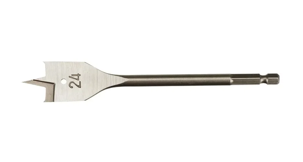 Yaprak Tip Ahşap Matkap Ucu 20x170mm - Hex Saplı