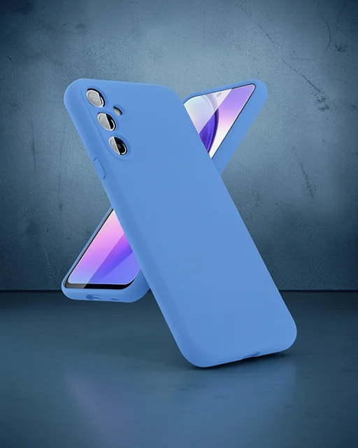 Samsung Galaxy A24 4g Kılıf First Silikon - Mavi