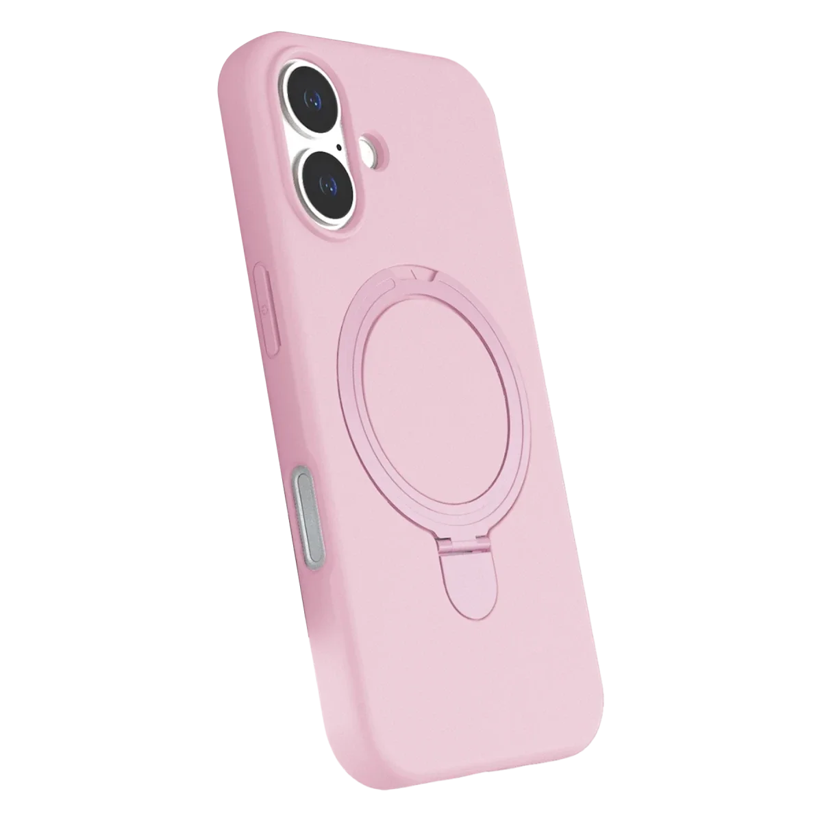 Apple iPhone 17 Regal Magsafe Standlı Kapak - Açık Pembe görsel 3