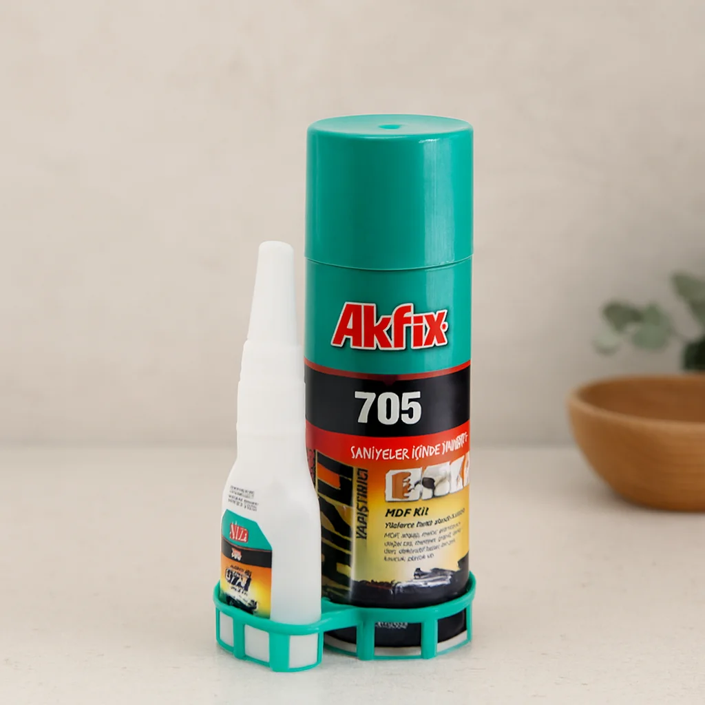 Hızlı Çok Amaçlı Yapıştırıcı 200 ml + 50 g (MDF, Ahşap, Metal, Plastik)