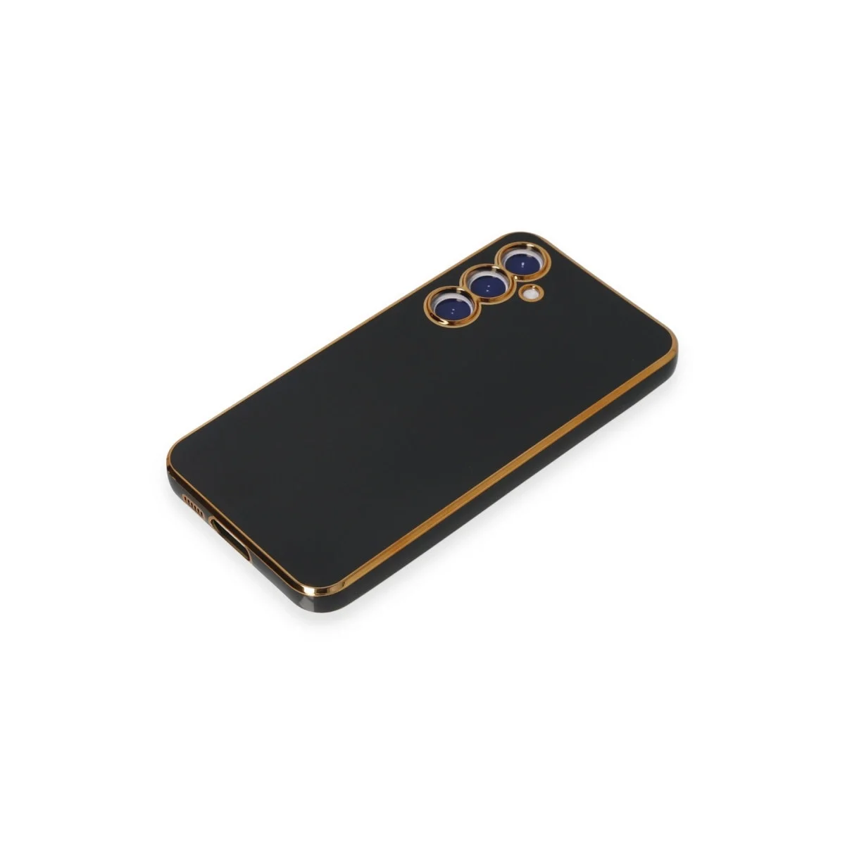 Samsung Galaxy S23 Fe Kılıf Volet Silikon - Siyah görsel 4