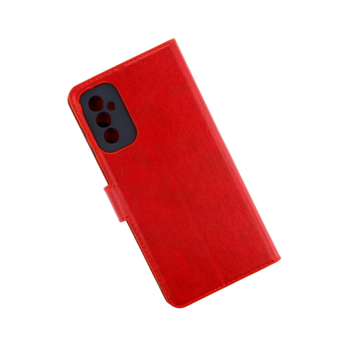 Samsung Galaxy M52 5G Kılıf Trend S Plus Kapaklı Kılıf - Kırmızı görsel 2