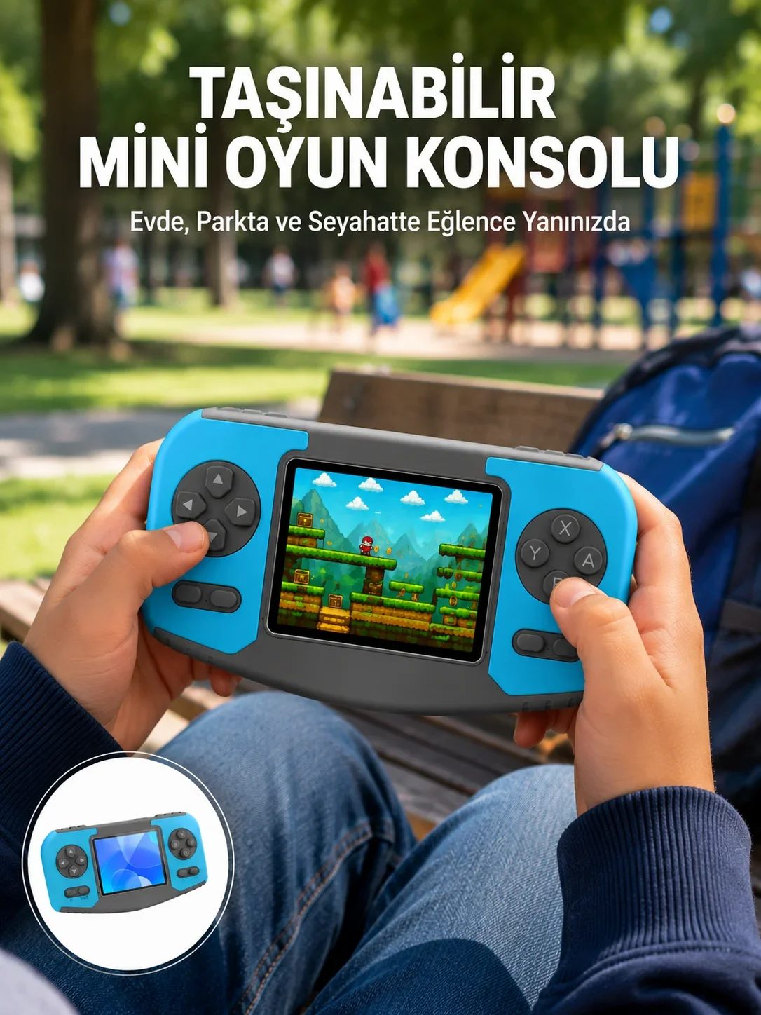 Taşınabilir ni Video Oyun Konsolu Ergonok Tasarım