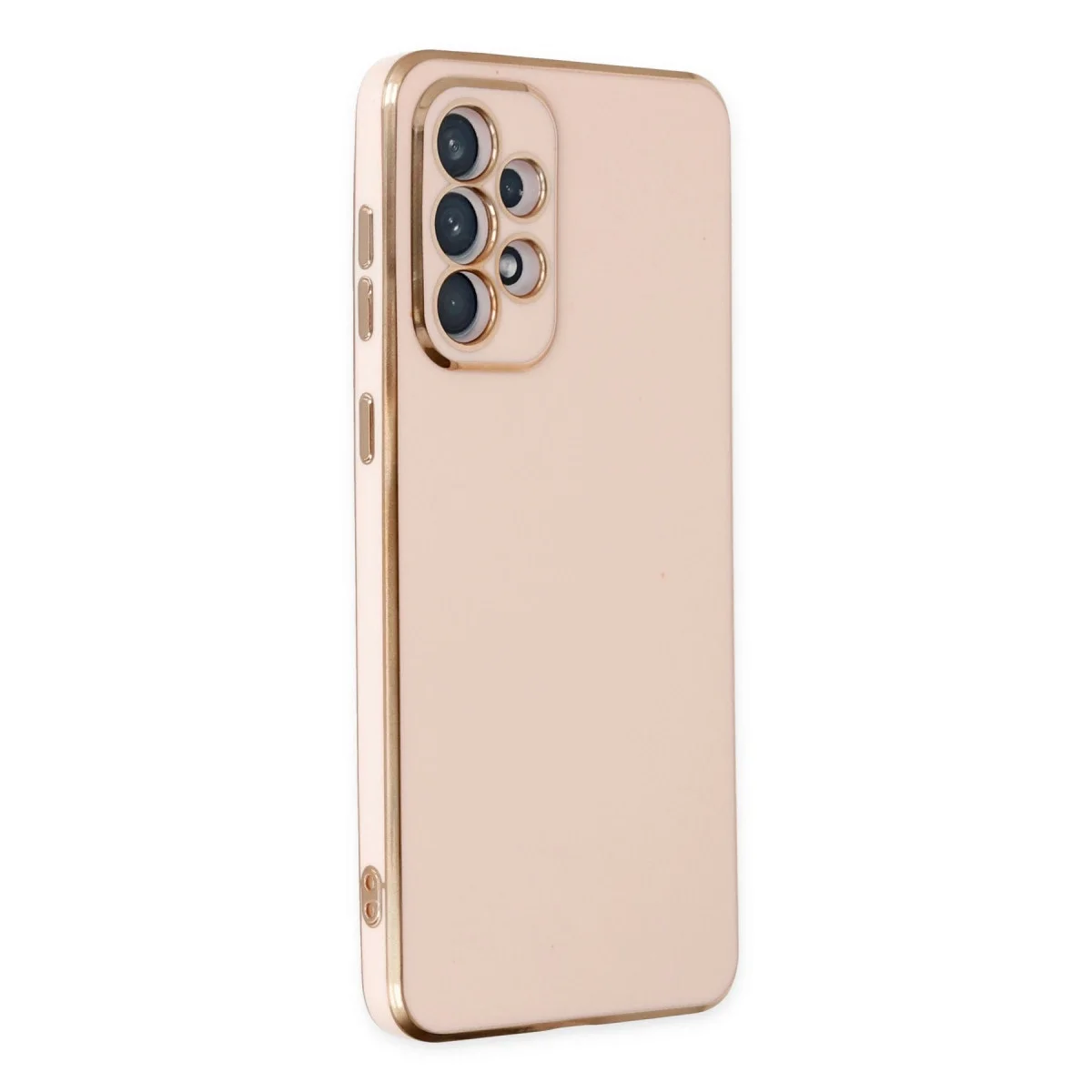 Samsung Galaxy A73 5g Kılıf Volet Silikon - Pembe görsel 3