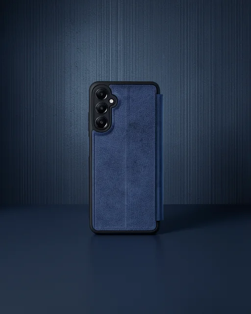 Samsung Galaxy S24 Fe Kılıf Flip Cover - Lacivert
