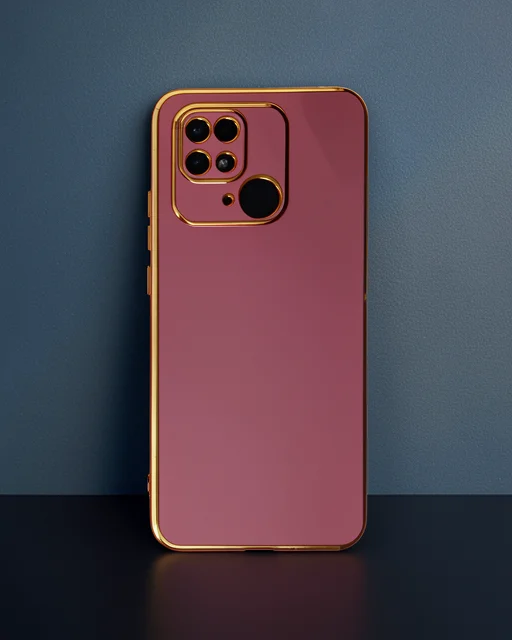 Xiaomi Redmi 10c Kılıf Volet Silikon - Kırmızı