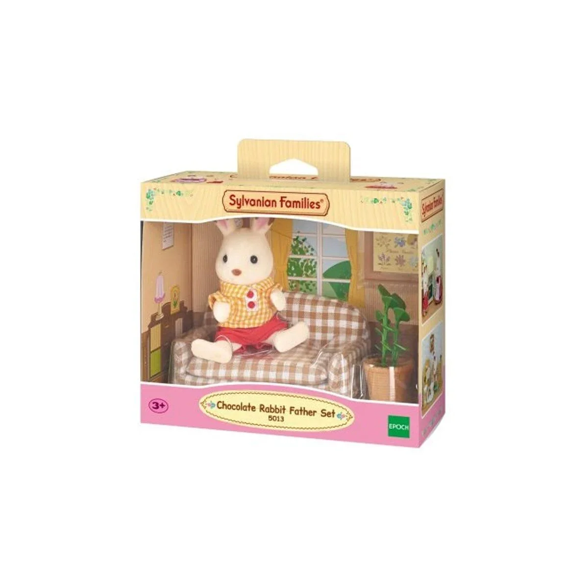 5013 Sylvanian Families Çikolata Kulaklı Tavşan Baba +3 yaş
