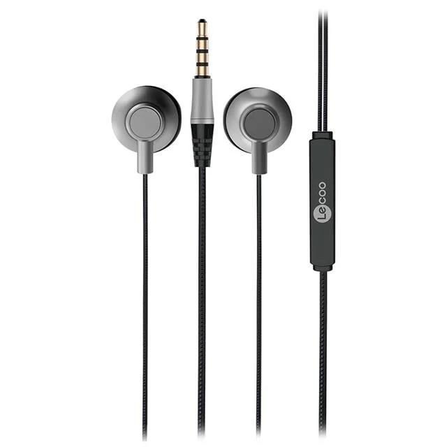 Lenovo Lecoo EH101 3.5 Mm Jacklı Kablolu Kulak İçi Mikrofonlu Kulaklık görsel 2