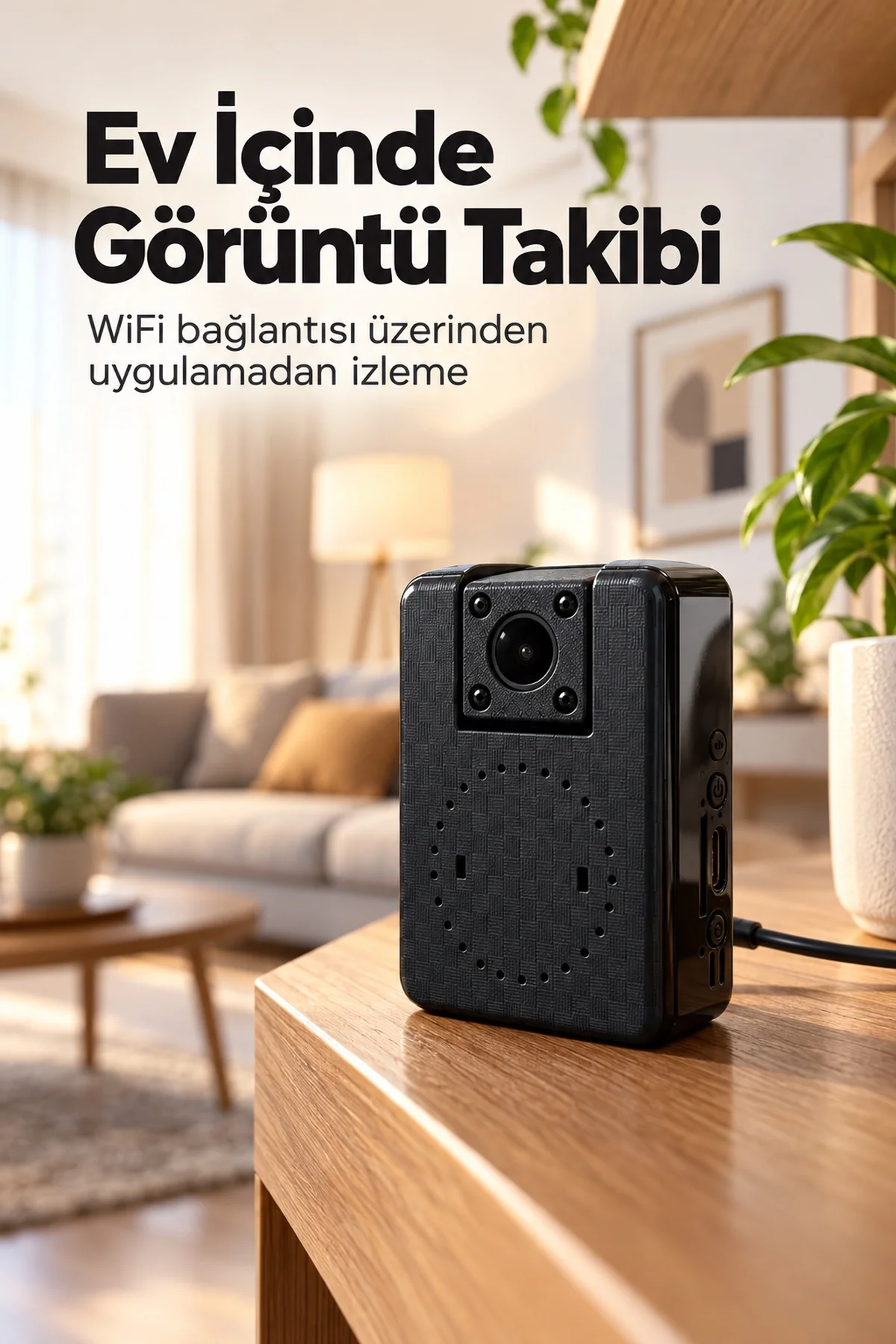 Mobil Uygulama Destekli WiFi Kamera Hareket Algılama Özellikli görsel 5