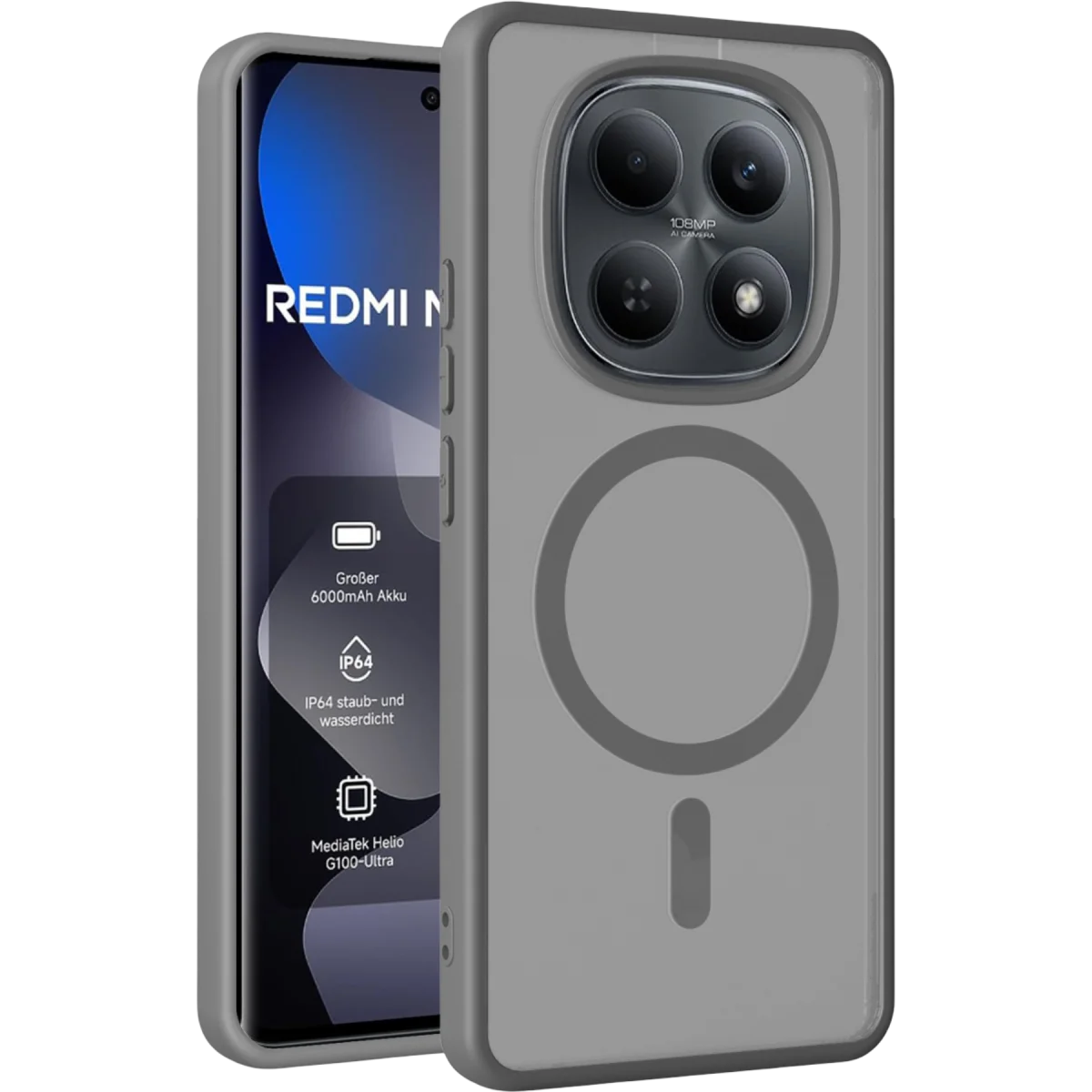 Joko Xiaomi Redmi Note 15 Pro 5G Jota Magsafe Kapak - Titan Gri