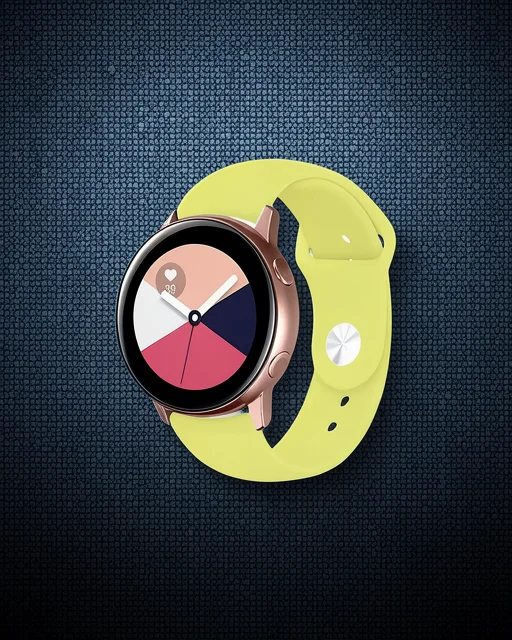 Watch 20mm Klasik Kordon - Sarı