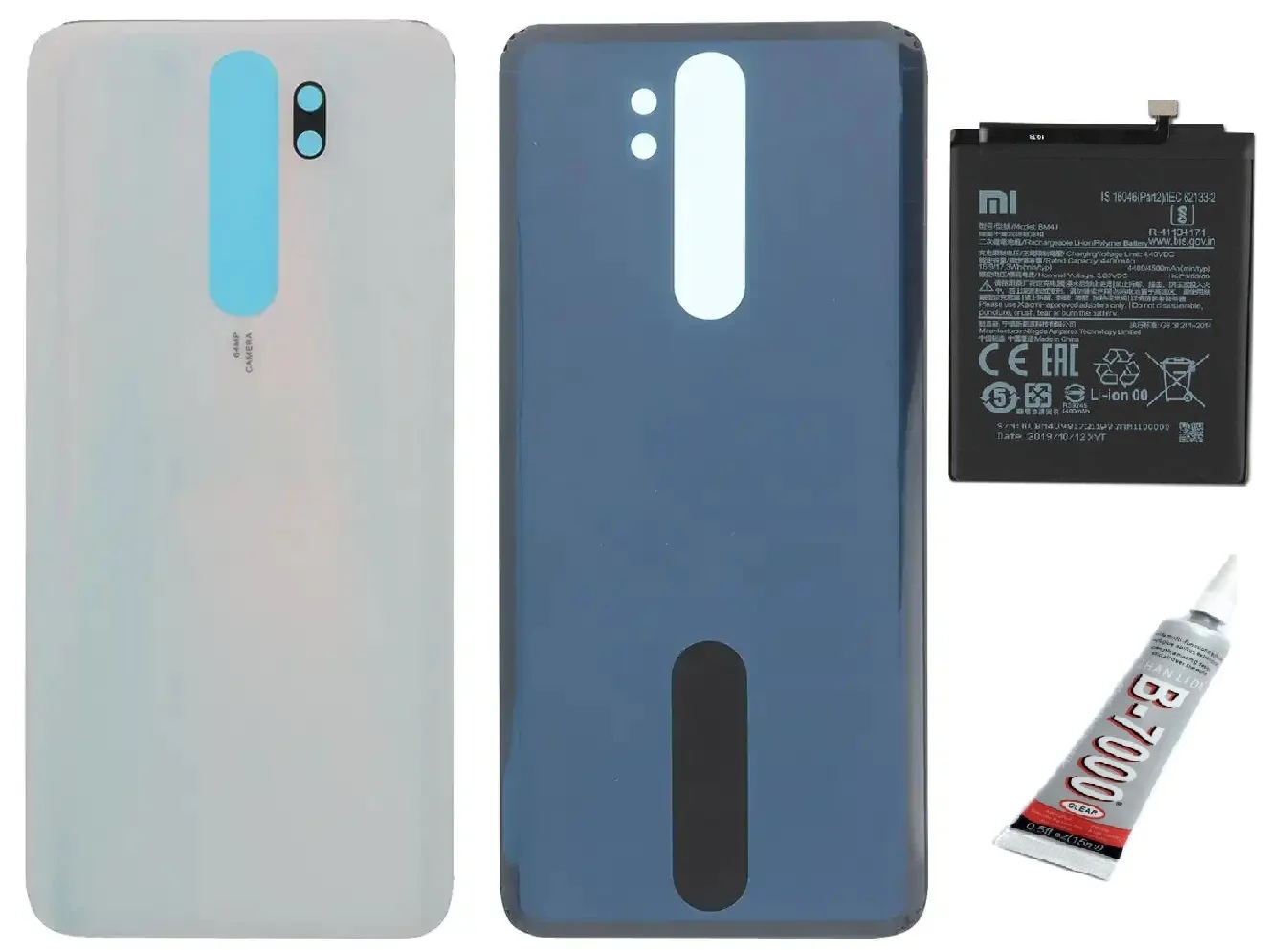 Redmi Note 8 Pro Arka Batarya Kapağı,batarya Ve B