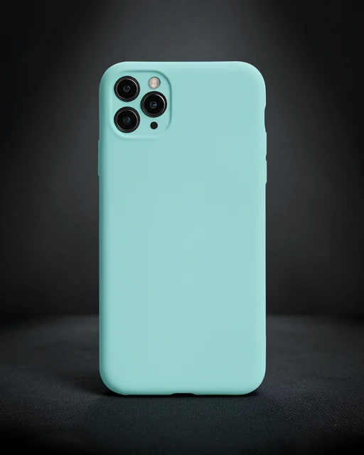 Apple İphone 11 Pro Max Kılıf Nano İçi Kadife Silikon - Turkuaz