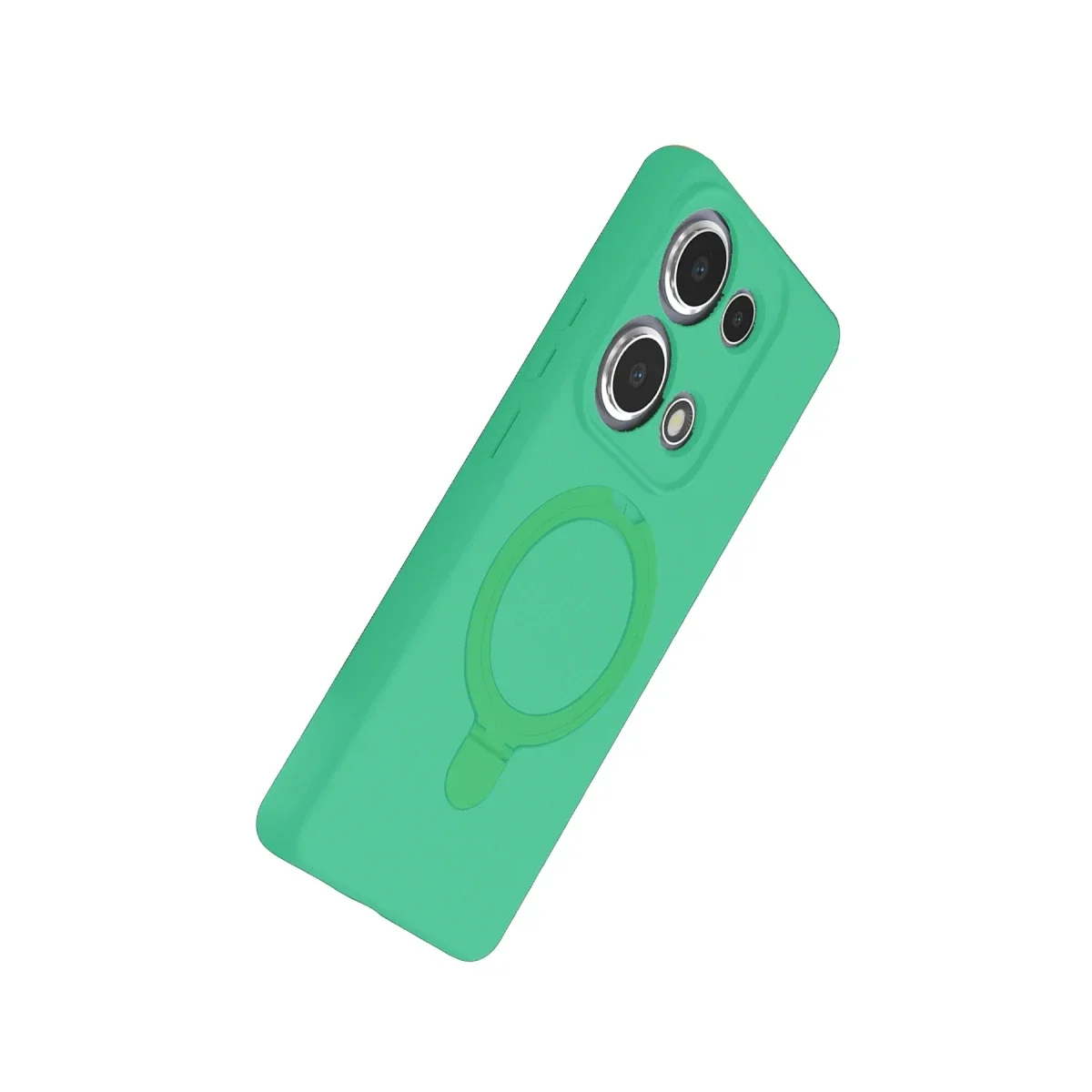 Xiaomi Redmi Note 13 Pro 4G Regal Magsafe Standlı Kapak - Yeşil görsel 4