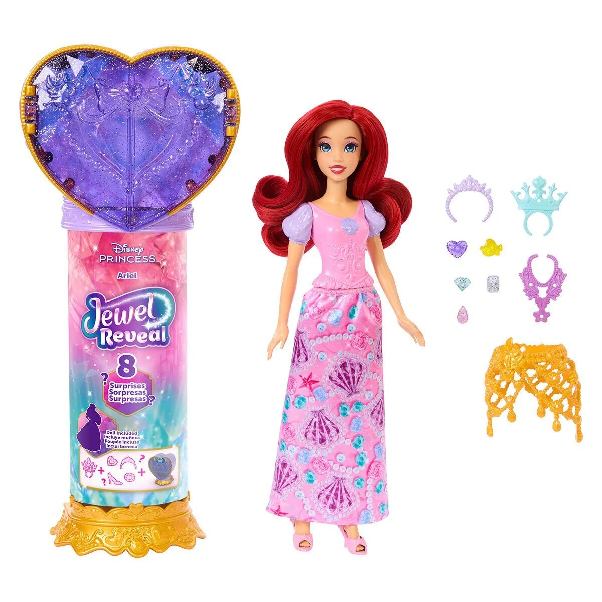 JHL49 Disney Prenses Sürpriz Takılar - Ariel