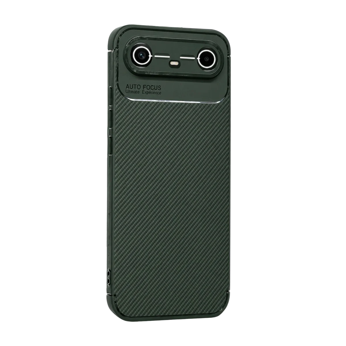 Tecno Spark Slim 5g Auto Focus Karbon Kapak - Koyu Yeşil görsel 3