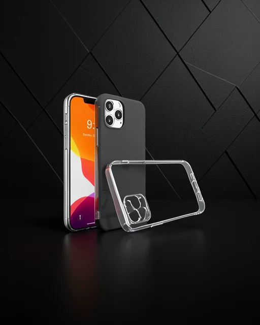 Apple İphone 14 Pro Kılıf Lüx Şeffaf Silikon