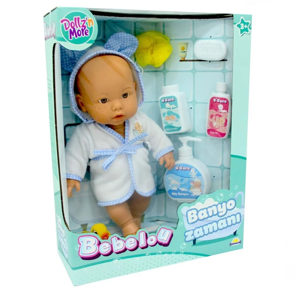 NessiWorldman Bebelou Banyo Zamanı Bebek görsel 5